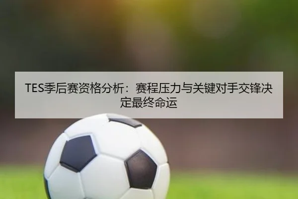 TES季后赛资格分析：赛程压力与关键对手交锋决定最终命运（CCTV5）